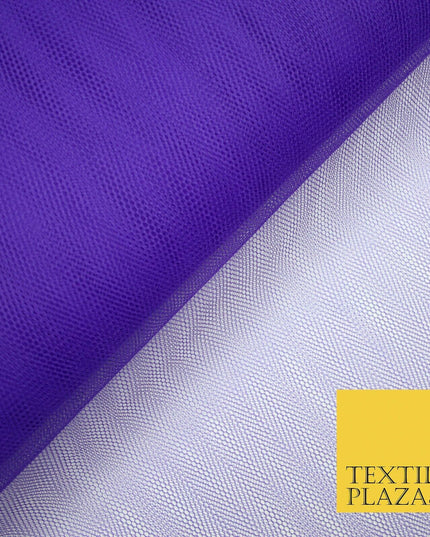 50 COLOURS Premium Quality Tutu Bridal Dress Stiff Net Fabric Tulle Material 60"