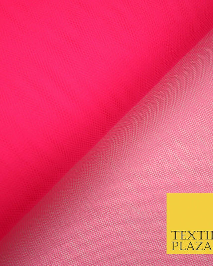 50 COLOURS Premium Quality Tutu Bridal Dress Stiff Net Fabric Tulle Material 60"