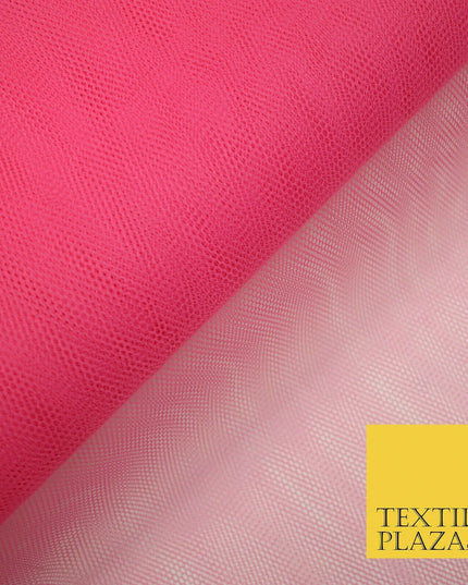 50 COLOURS Premium Quality Tutu Bridal Dress Stiff Net Fabric Tulle Material 60"