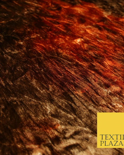 6 COLOURS Premium Tie Dye Printed Soft Stretch Velvet Velour Dress Fabric Craft