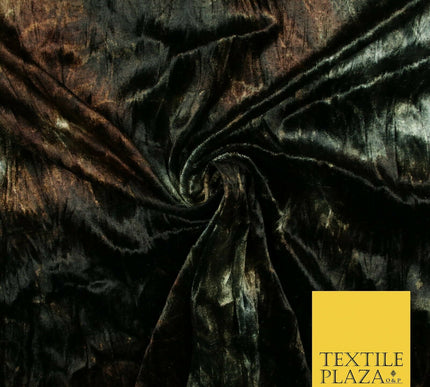 6 COLOURS Premium Tie Dye Printed Soft Stretch Velvet Velour Dress Fabric Craft