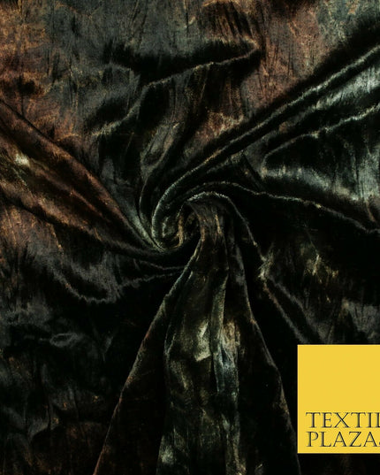6 COLOURS Premium Tie Dye Printed Soft Stretch Velvet Velour Dress Fabric Craft