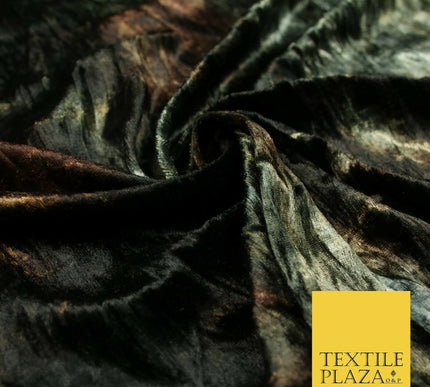 6 COLOURS Premium Tie Dye Printed Soft Stretch Velvet Velour Dress Fabric Craft