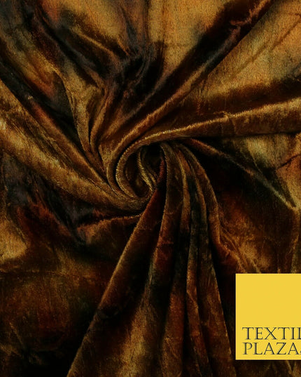 6 COLOURS Premium Tie Dye Printed Soft Stretch Velvet Velour Dress Fabric Craft