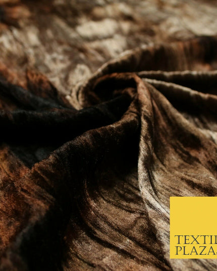 6 COLOURS Premium Tie Dye Printed Soft Stretch Velvet Velour Dress Fabric Craft