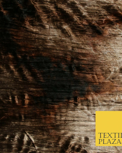 6 COLOURS Premium Tie Dye Printed Soft Stretch Velvet Velour Dress Fabric Craft