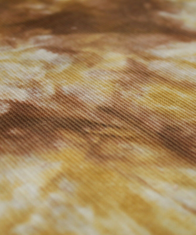 Tie Dye Premium Printed Needlecord Babycord Cord Corduroy Upholstery Fabric 5937