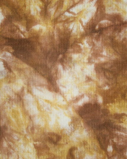 Tie Dye Premium Printed Needlecord Babycord Cord Corduroy Upholstery Fabric 5937