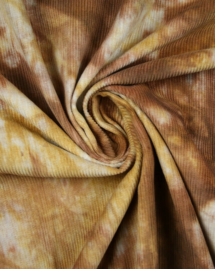 Tie Dye Premium Printed Needlecord Babycord Cord Corduroy Upholstery Fabric 5937