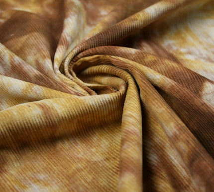 Tie Dye Premium Printed Needlecord Babycord Cord Corduroy Upholstery Fabric 5937