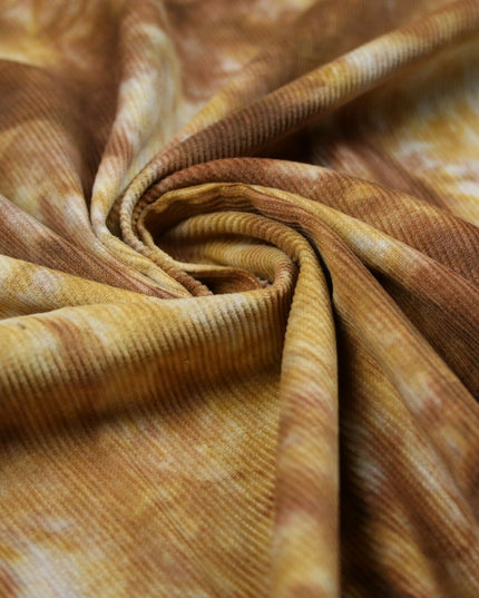 Tie Dye Premium Printed Needlecord Babycord Cord Corduroy Upholstery Fabric 5937