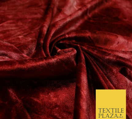 Tie Dye Royal Blue / Cherry Red Ombre Printed Soft Velvet Dress Fabric Craft