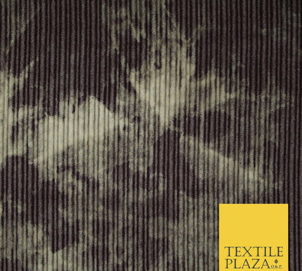 Tie Dye Premium Printed Jumbo Cord Corduroy Upholstery Velvet Chenile Fabric