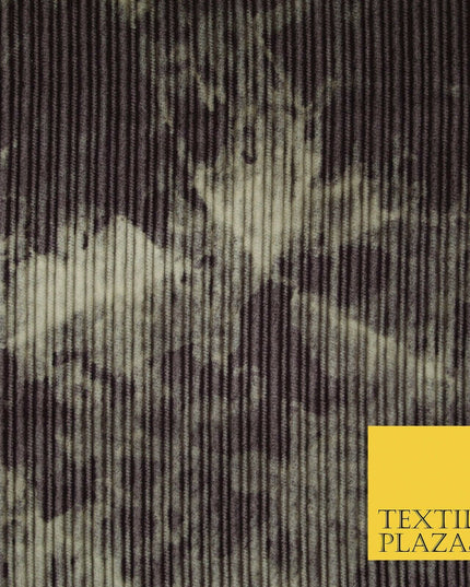 Tie Dye Premium Printed Jumbo Cord Corduroy Upholstery Velvet Chenile Fabric