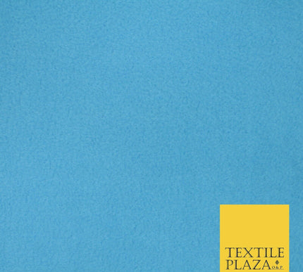 Plain BABY BLUE Premium Antipill Soft Polar Fleece Baby Kids Blanket 150cm 6014