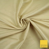 OVER 10 COLOURS Plain Dyed Faux Dupion Raw Silk 100% Polyester Dress Fabric 56"
