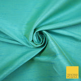 OVER 10 COLOURS Plain Dyed Faux Dupion Raw Silk 100% Polyester Dress Fabric 56"