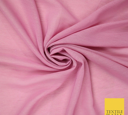 OVER 25 COLOURS - Premium Plain Dyed Crinkle Chiffon Yoryu 75D Dress Fabric 58″