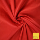 OVER 10 COLOURS Plain Dyed Faux Dupion Raw Silk 100% Polyester Dress Fabric 56"