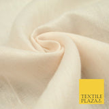 Champagne Oyster Gold Luxury Plain Soft Cotton Linen Fabric -  Dress Craft 6080