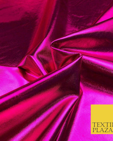 4 COLOURS - PREMIUM Metallic Lycra Fabric Shiny Mirror Foil Spandex Dancewear