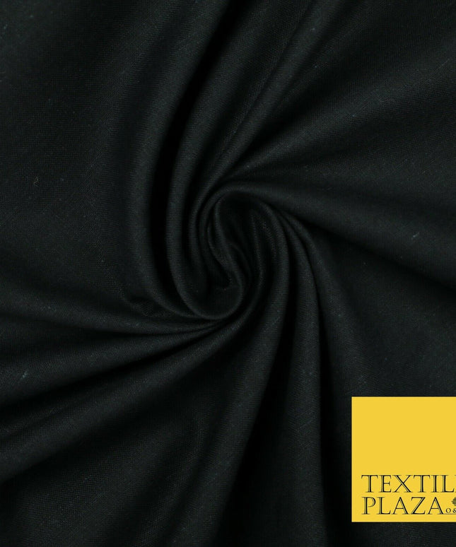 LUXURY SOFT 100% PURE COTTON SQUARE 60SQ PLAIN DYED FABRIC DRESS CRAFT MATERIAL