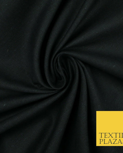 LUXURY SOFT 100% PURE COTTON SQUARE 60SQ PLAIN DYED FABRIC DRESS CRAFT MATERIAL