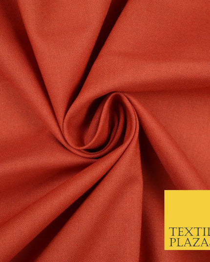 LUXURY SOFT 100% PURE COTTON SQUARE 60SQ PLAIN DYED FABRIC DRESS CRAFT MATERIAL