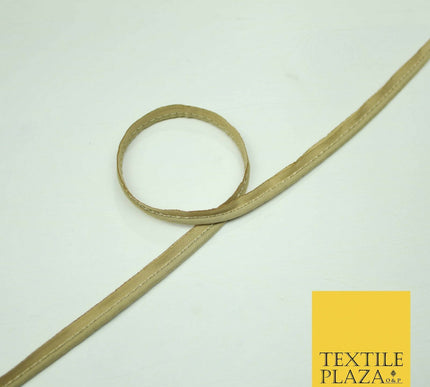 40 COLOURS - 10mm Flanged Insertion Piping Cord Edging Border Trim - PER METRE