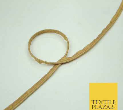 40 COLOURS - 10mm Flanged Insertion Piping Cord Edging Border Trim - PER METRE