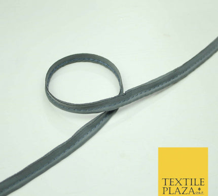 40 COLOURS - 10mm Flanged Insertion Piping Cord Edging Border Trim - PER METRE