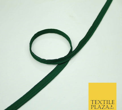 40 COLOURS - 10mm Flanged Insertion Piping Cord Edging Border Trim - PER METRE