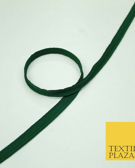 40 COLOURS - 10mm Flanged Insertion Piping Cord Edging Border Trim - PER METRE