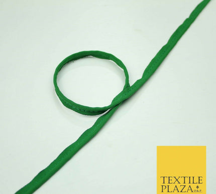 40 COLOURS - 10mm Flanged Insertion Piping Cord Edging Border Trim - PER METRE