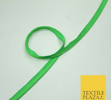 40 COLOURS - 10mm Flanged Insertion Piping Cord Edging Border Trim - PER METRE