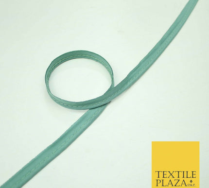 40 COLOURS - 10mm Flanged Insertion Piping Cord Edging Border Trim - PER METRE