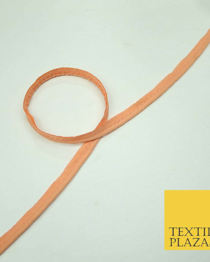 40 COLOURS - 10mm Flanged Insertion Piping Cord Edging Border Trim - PER METRE