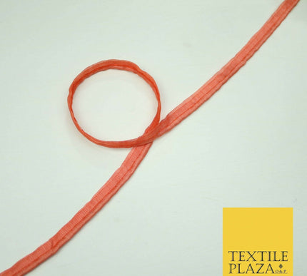 40 COLOURS - 10mm Flanged Insertion Piping Cord Edging Border Trim - PER METRE