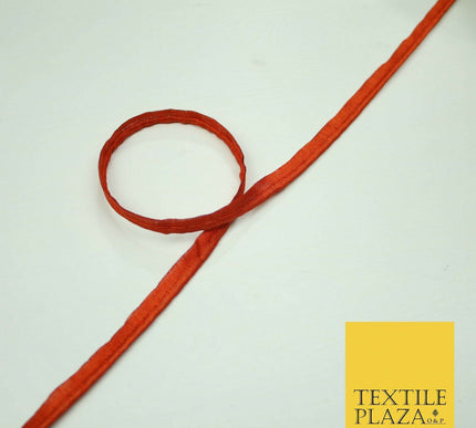 40 COLOURS - 10mm Flanged Insertion Piping Cord Edging Border Trim - PER METRE