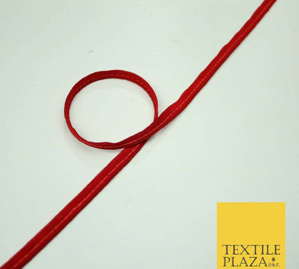 40 COLOURS - 10mm Flanged Insertion Piping Cord Edging Border Trim - PER METRE