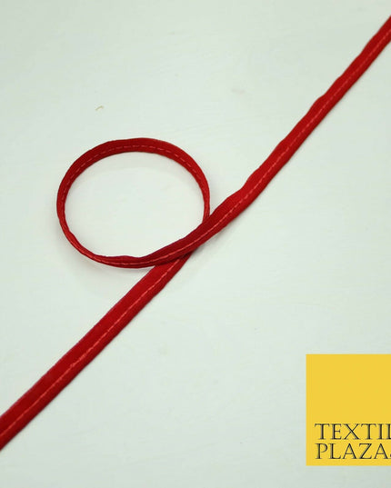 40 COLOURS - 10mm Flanged Insertion Piping Cord Edging Border Trim - PER METRE