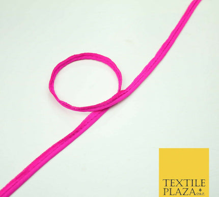 40 COLOURS - 10mm Flanged Insertion Piping Cord Edging Border Trim - PER METRE