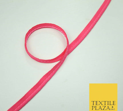 40 COLOURS - 10mm Flanged Insertion Piping Cord Edging Border Trim - PER METRE