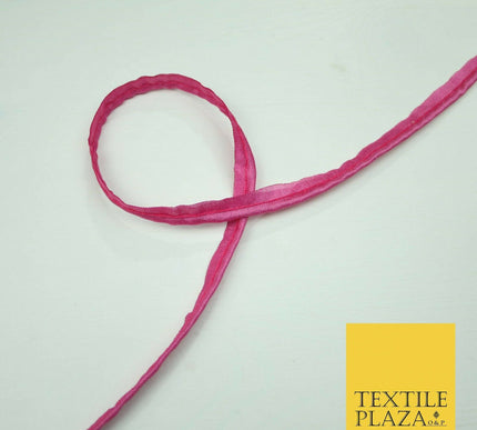 40 COLOURS - 10mm Flanged Insertion Piping Cord Edging Border Trim - PER METRE