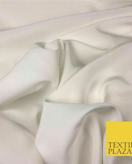 6 COLOURS - Luxury Plain Peachskin Powder Touch Fabric Dress Wedding Craft 58"