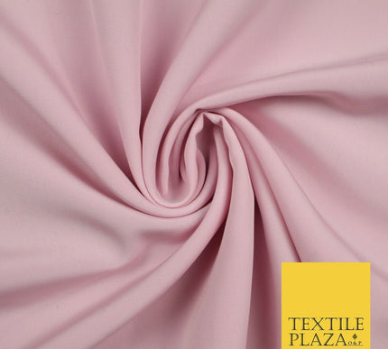 6 COLOURS - Luxury Plain Peachskin Powder Touch Fabric Dress Wedding Craft 58"