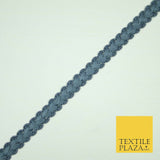 30 COLOURS - 1cm Soft Thread Woven Plait Border Braided Ribbon Trim - PER METRE