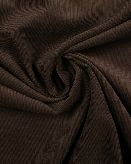 10 COLOURS -  Premium Plain Needlecord Fabric Babycord Corduroy Dress Craft 44"