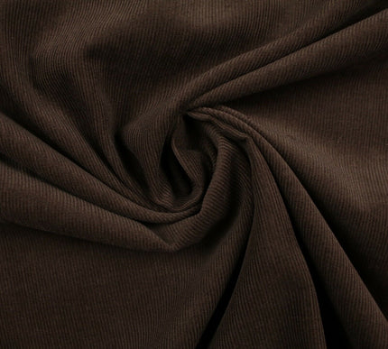 10 COLOURS -  Premium Plain Needlecord Fabric Babycord Corduroy Dress Craft 44"