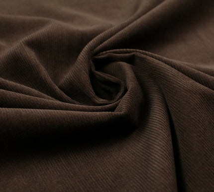 10 COLOURS -  Premium Plain Needlecord Fabric Babycord Corduroy Dress Craft 44"